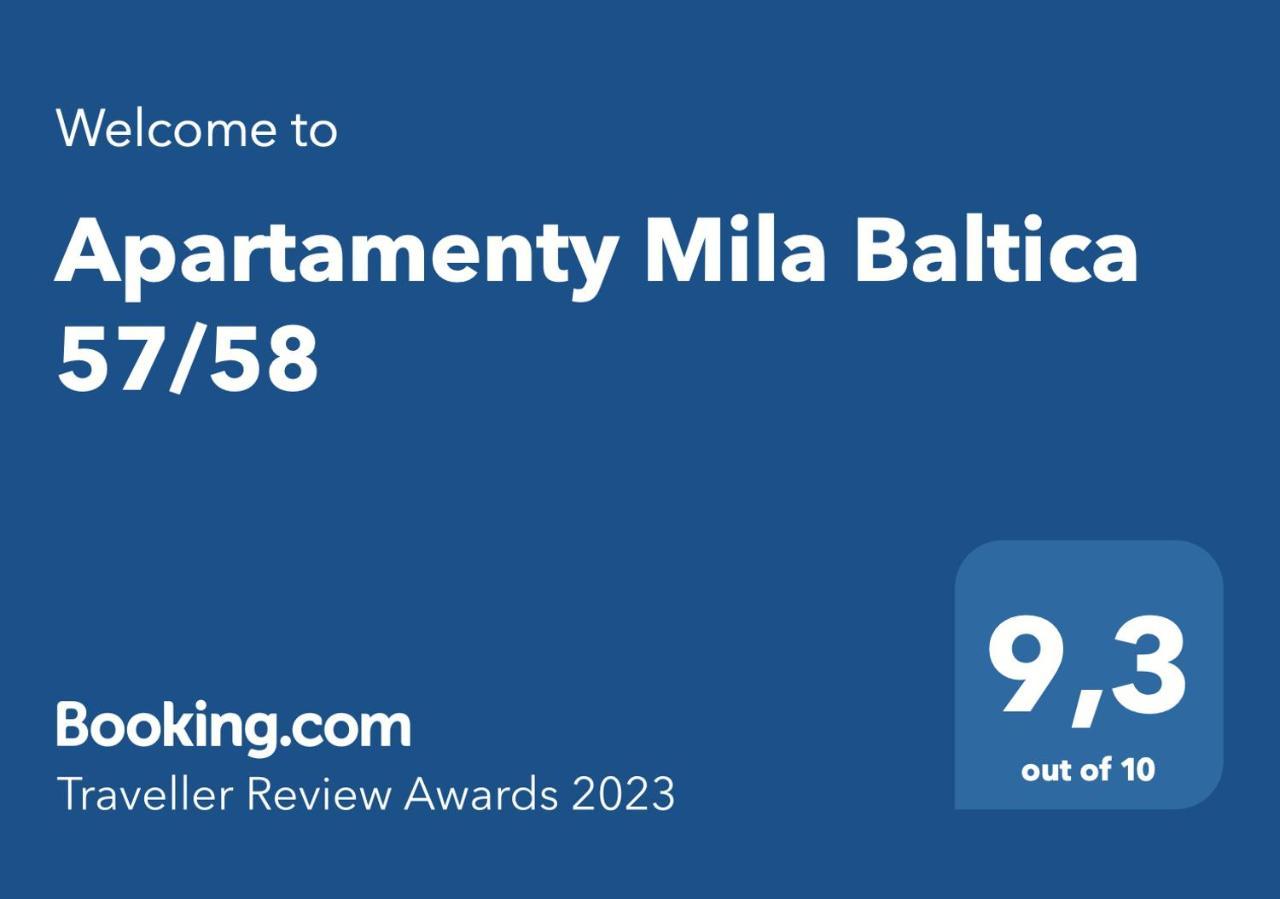 Apartamenty Mila Baltica 57/58 Gdańsk Eksteriør billede